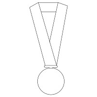 single medal 001